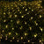 Christmas Fairy LED Net Lights 12ft*5ft 360 LED with 8 Modes Plug In, Warm White