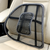 Car Seat Chair Back Cushion Mesh Lumbar Back Brace Massage Pad Support with Massage Beads