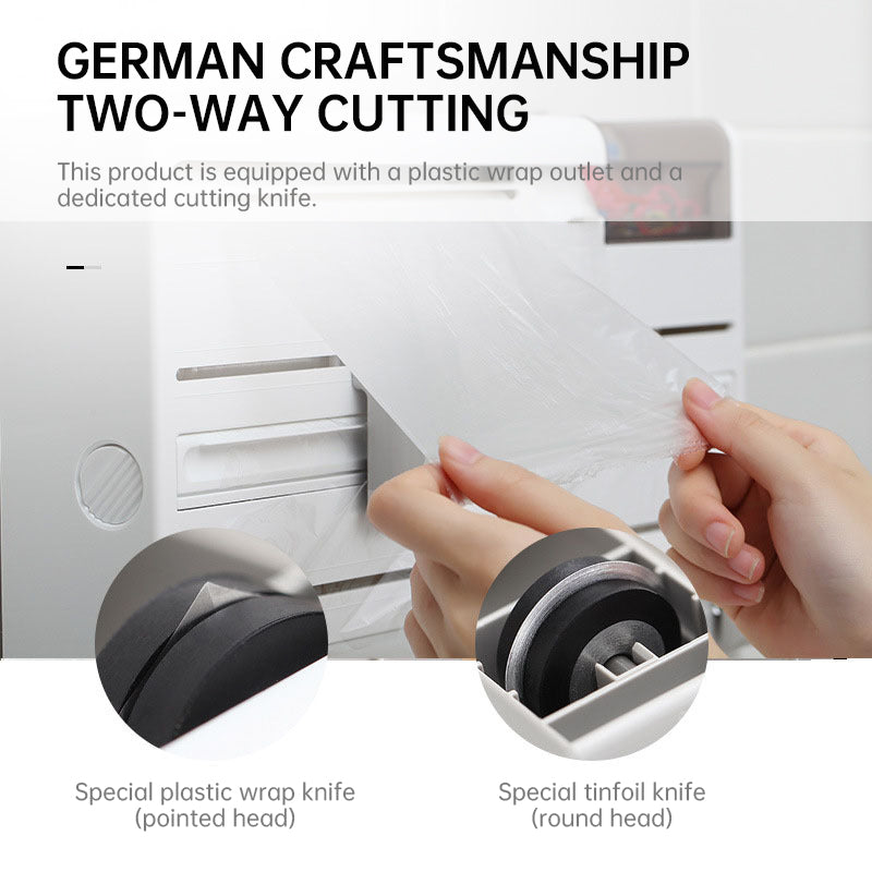 Magnetic Wall Mount Foil Cling Film Holder