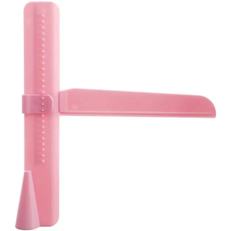 Cake Scraper Smoother Adjustable Fondant Spatulas Cake Edge Smoother (Pink)