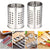 Cooking Utensil Holder 2 Pieces, Stainless Steel Cooking Utensil Organizer for All Kitchens