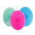 Soft Silicone Facial Cleansing Brush 2PCS, Exfoliating, Blackhead Remover, Skin Spa Scrub Pad