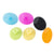 Soft Silicone Facial Cleansing Brush 2PCS, Exfoliating, Blackhead Remover, Skin Spa Scrub Pad