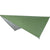 Outdoor Supplies Multifunctional Triangular Canopy Waterproof Rain Proof (Green)