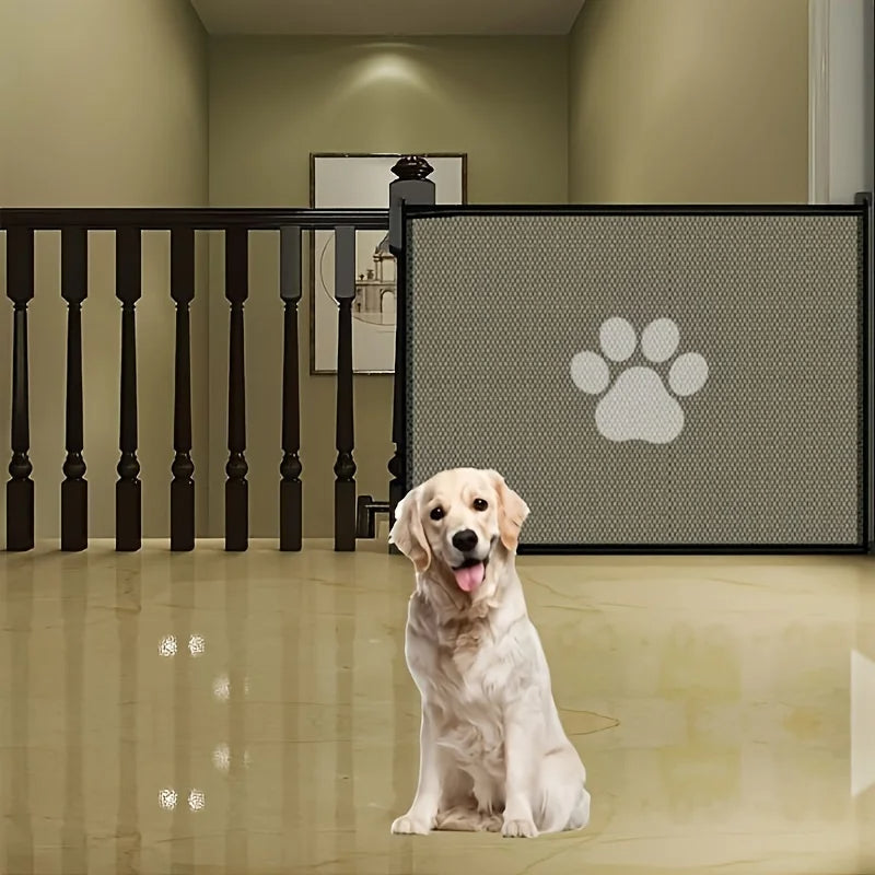 Portable Pet Partition Net Indoor Safety Fence for Cats & Dogs