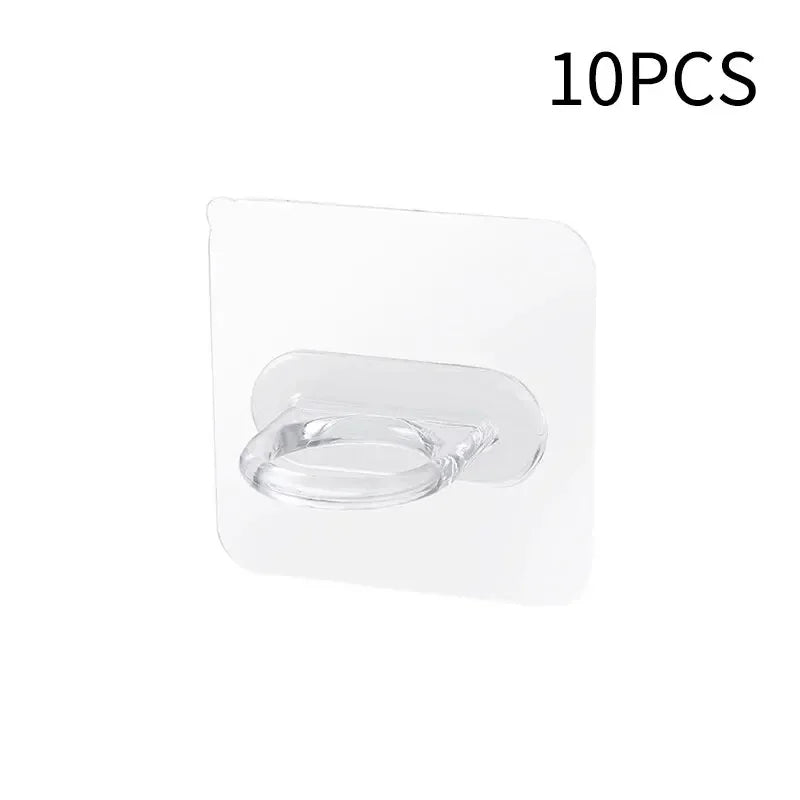 10PCS Multifunctional Wall-Mounted Round Hooks