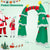 Christmas Inflatable Archway 11 Feet Decoration with Santa Claus