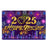 2025 Happy New Year Backdrop Banner for Christmas Party Background