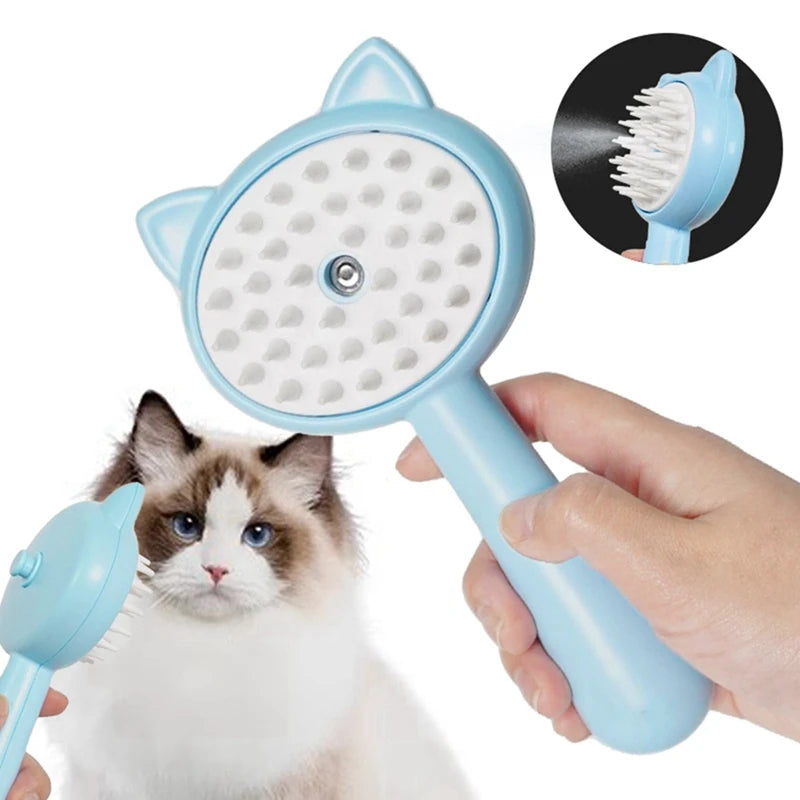 Cats Brush Pet Dog Brush Electric Spray Cat Hair Brushes Pet Grooming Massage Comb Hair Removal Pet Accessories