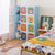 12 Cube Kids Wardrobe Closet Hanging Section Doors (Blue)