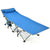 Folding Camping Cot Side Storage Pocket Detachable Headrest