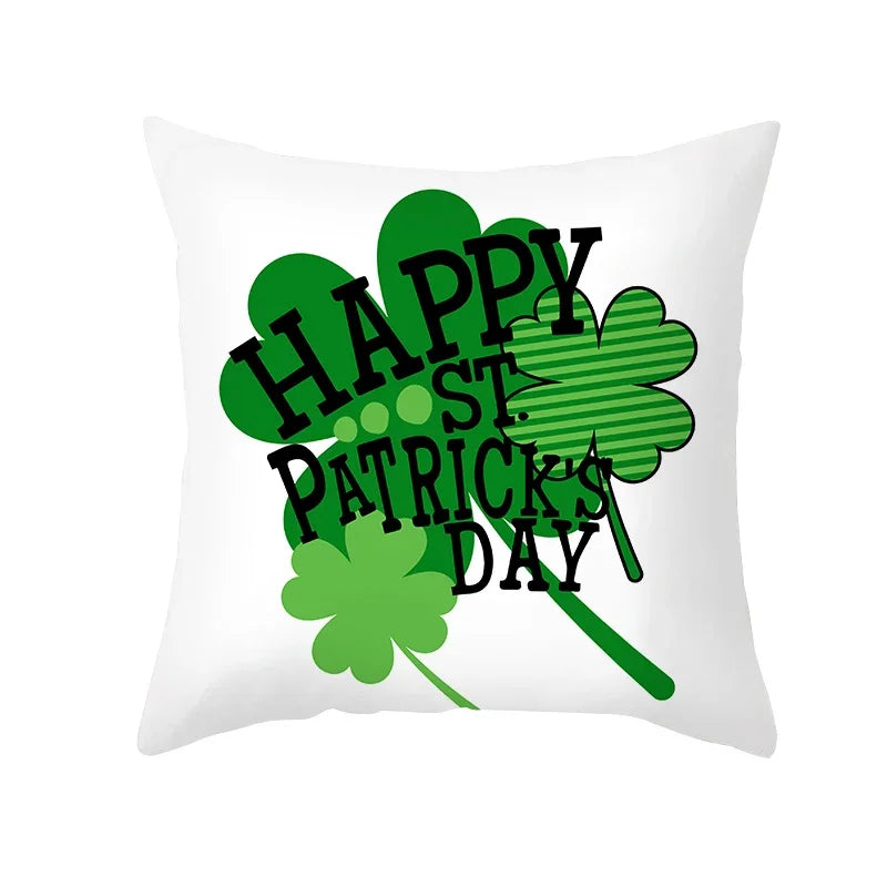 St Patrick's Day Pillow Covers 45CM Irish Party Decorations