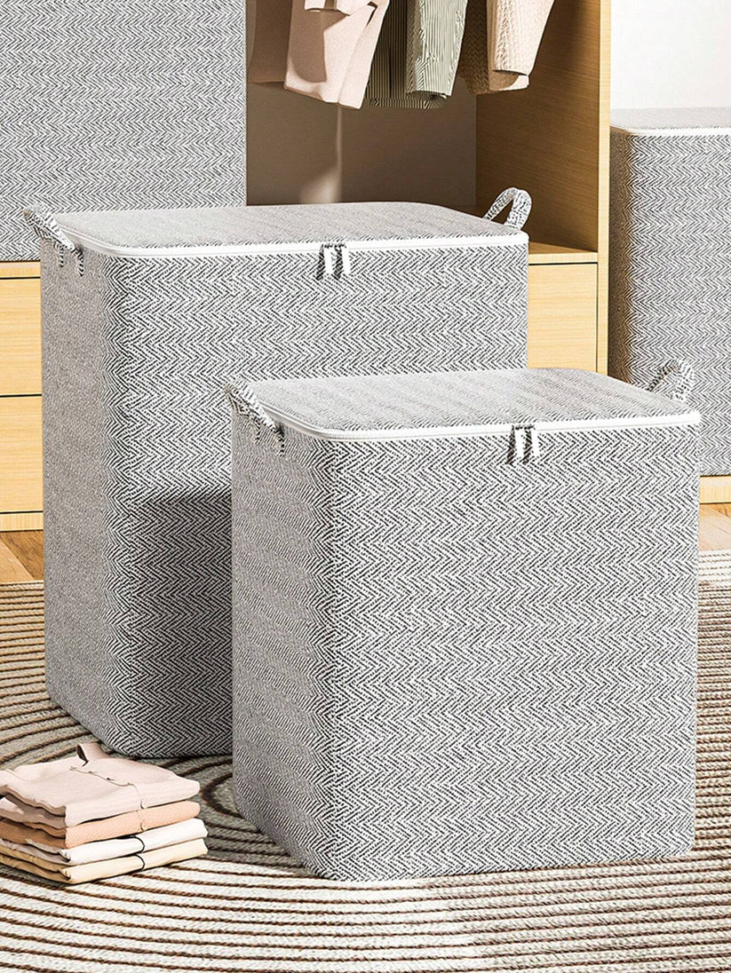 Clothes Storage Bag Neatly Organize Protect and Store Garments (Gray)