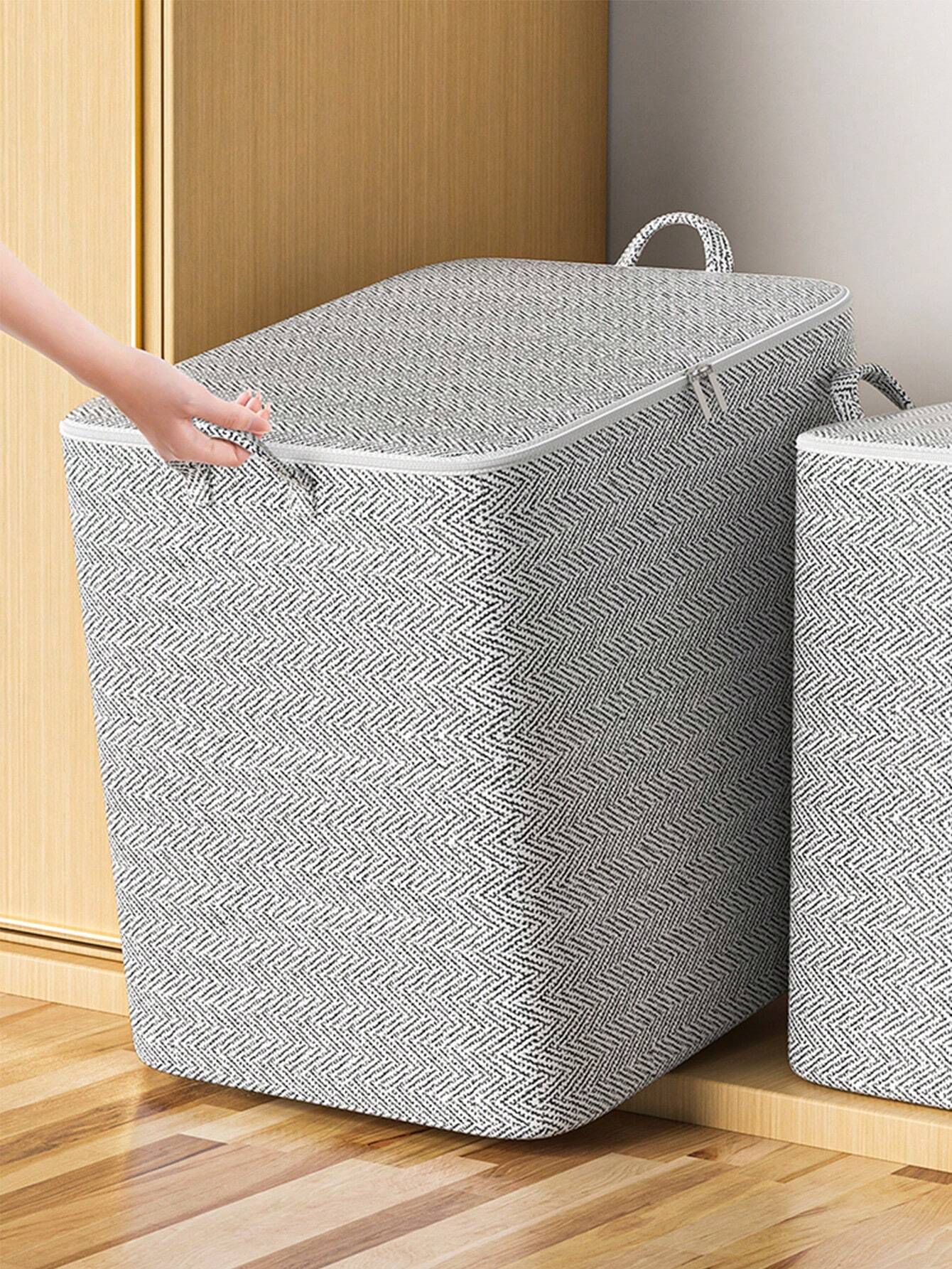 Clothes Storage Bag Neatly Organize Protect and Store Garments (Gray)