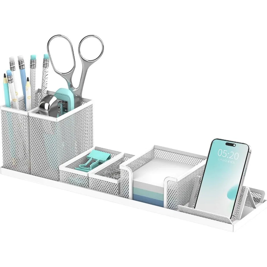 Desktop Organization Set Mesh Pen Holder 6PCS