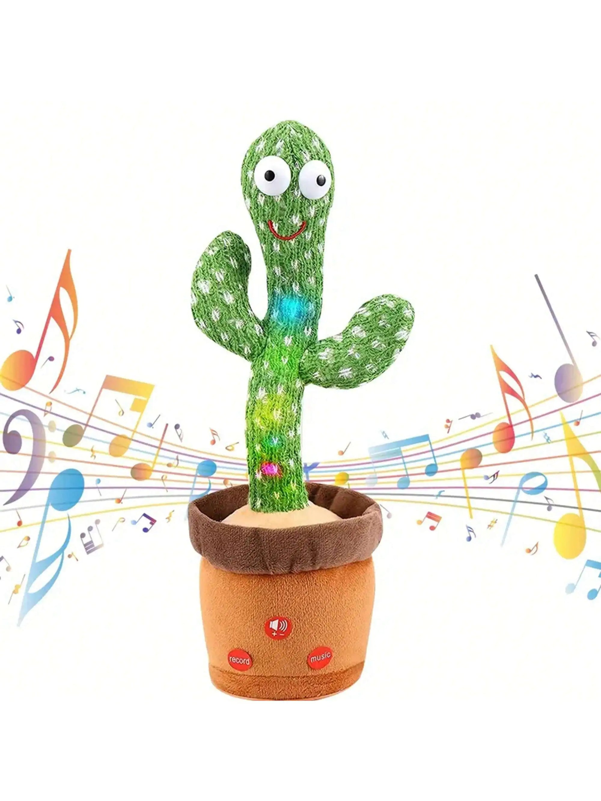 Dancing Cactus with Recording and Repeating Function - 1 Pack