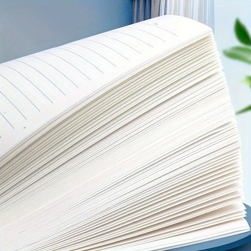 Top Flip Flipping Loose-Leaf Notebook A5 for Office Use (Blue)