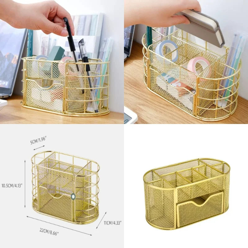 Durable Stainless Steel Drawer Organizer for Kitchen Office and Bathroom