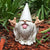 Gnome Rocker Statue 1 Piece for Garden Perfect for Fairy Gardens Decor