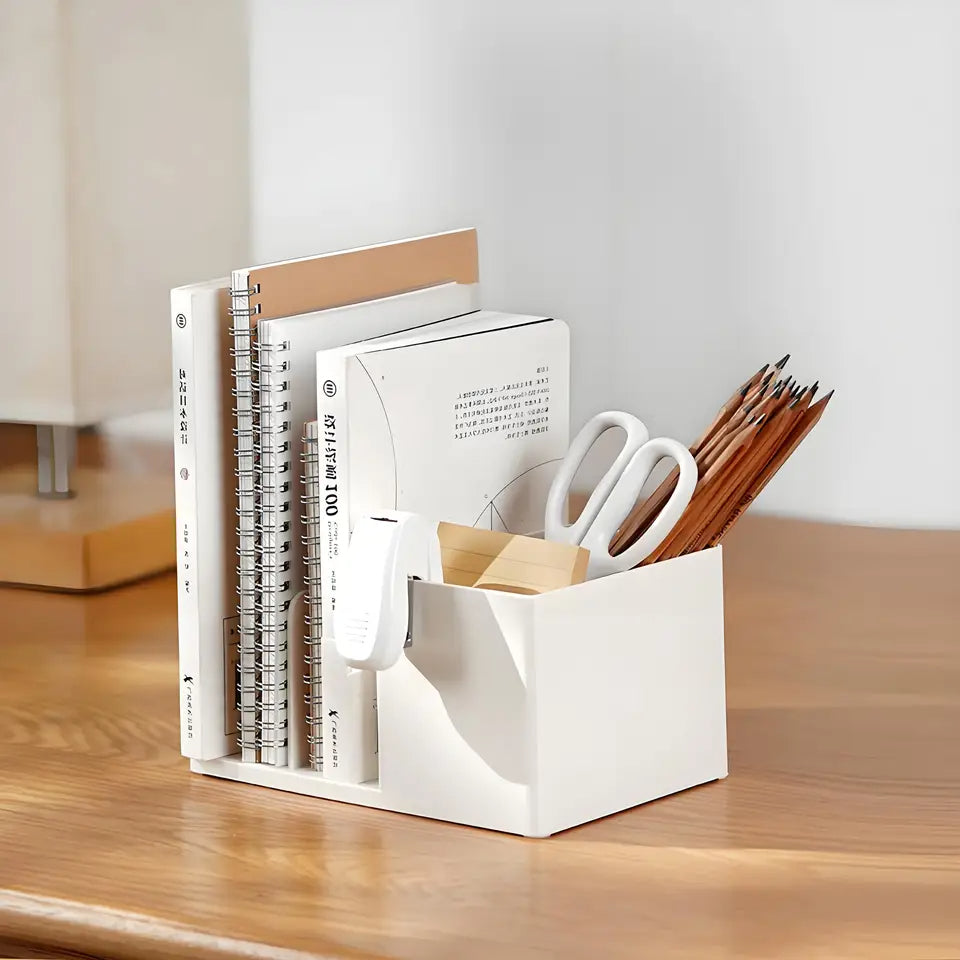 Drawer Desktop Pen Holder Storage Shelf Large Capacity