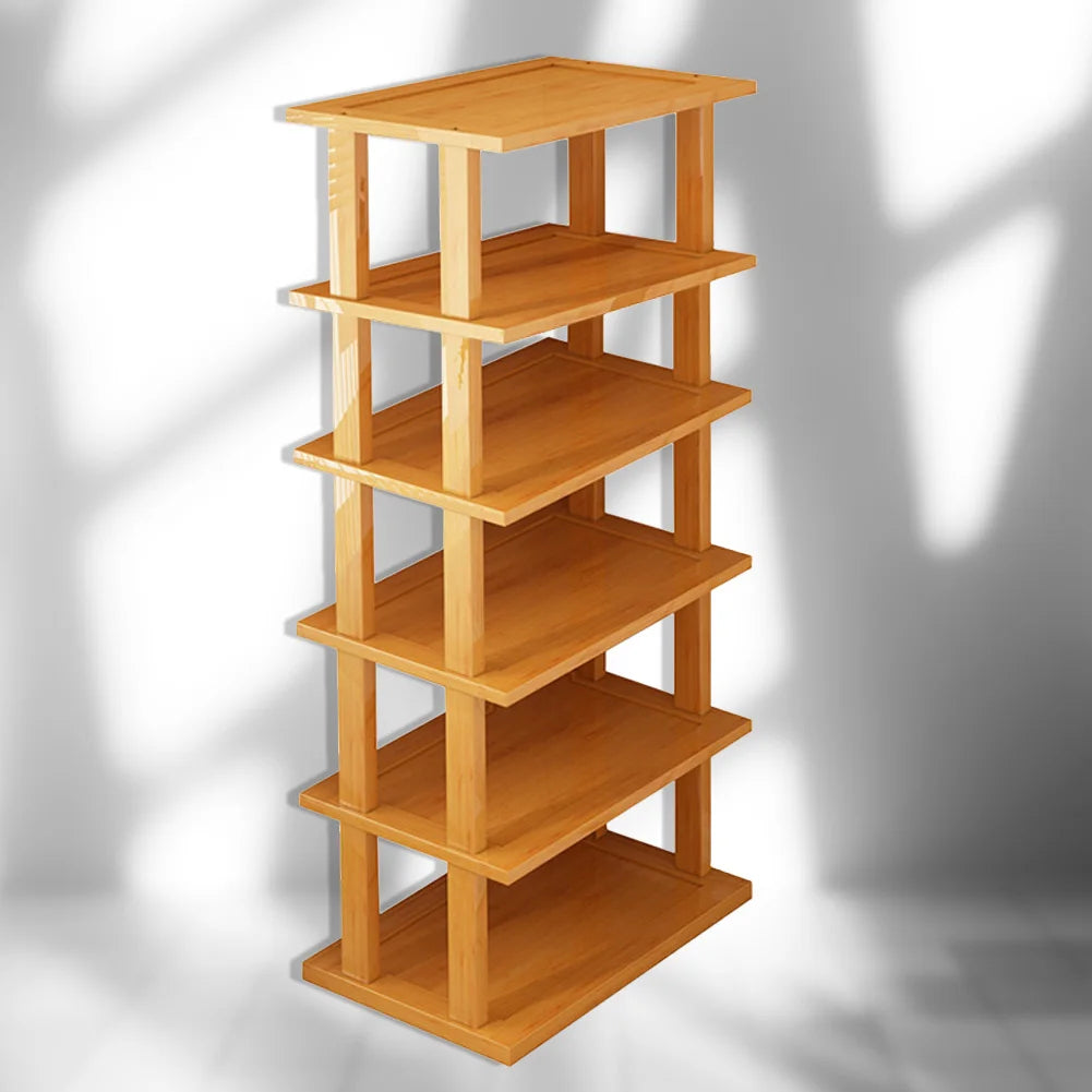 Multi-Layer Shoe Rack Cabinet Narrow Door Corner Seam Storage