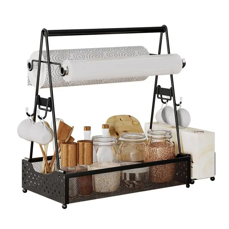 Portable Grill Caddy for Camping Utensils BBQ Tools