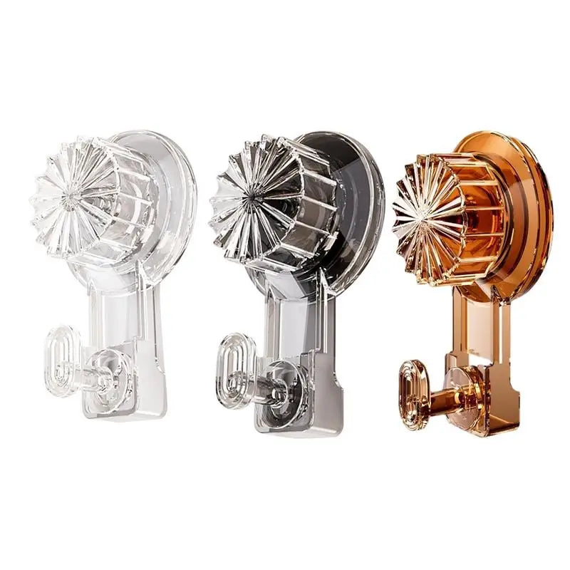 Heavy Duty Suction Cup Hooks Waterproof Storage Hangers for Bathroom and Kitchen (Gray)