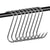 Stainless Steel S Hooks 10 Pack Sharp Tip, Hanging Hooks for Kitchen Closet