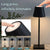 Desk Lamps 3-Color Touch Dimming Eye Protection LED Table Lamp (Black)