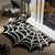 Gothic Spider Web Rug (40x60cm) - Tufted Halloween Decor