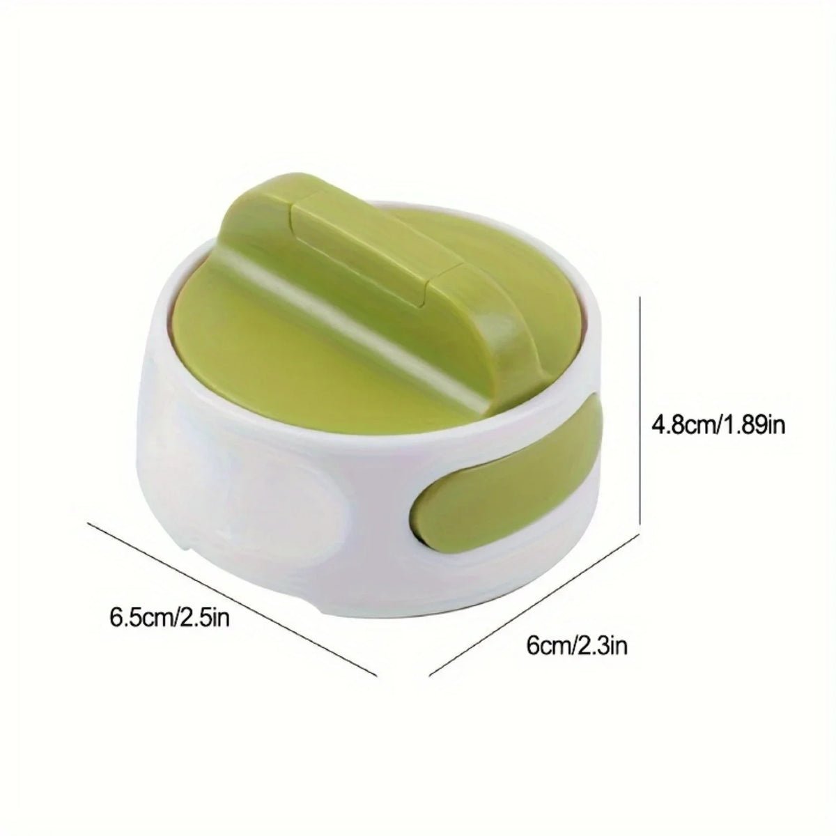 Professional Stainless Steel Can Opener 2-Pack for Kitchen Commercial Use (Green)