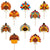 50 Pack DIY Turkey Cupcake Toppers for Home Decor