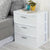 3-Drawer Storage Cabinet Stylish & Easy to Clean