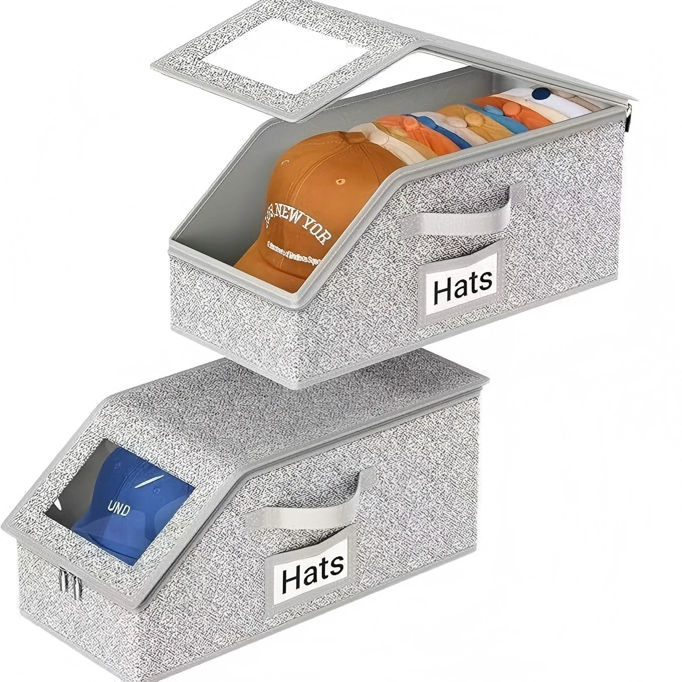 Extra-Large Hat Storage Set Two-Piece