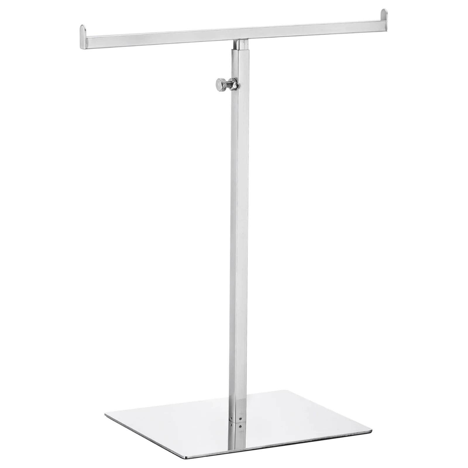 Adjustable T-Shaped Metal Purse Display Stand (White)