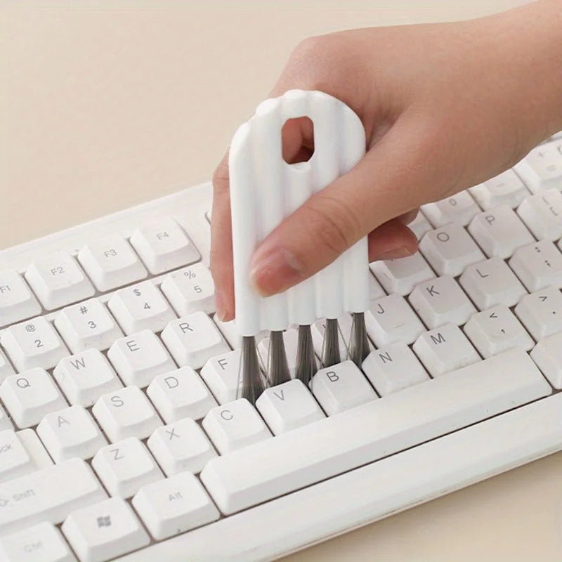 Flexible Soft Keyboard Brush Ergonomic Design Cleaning Tool