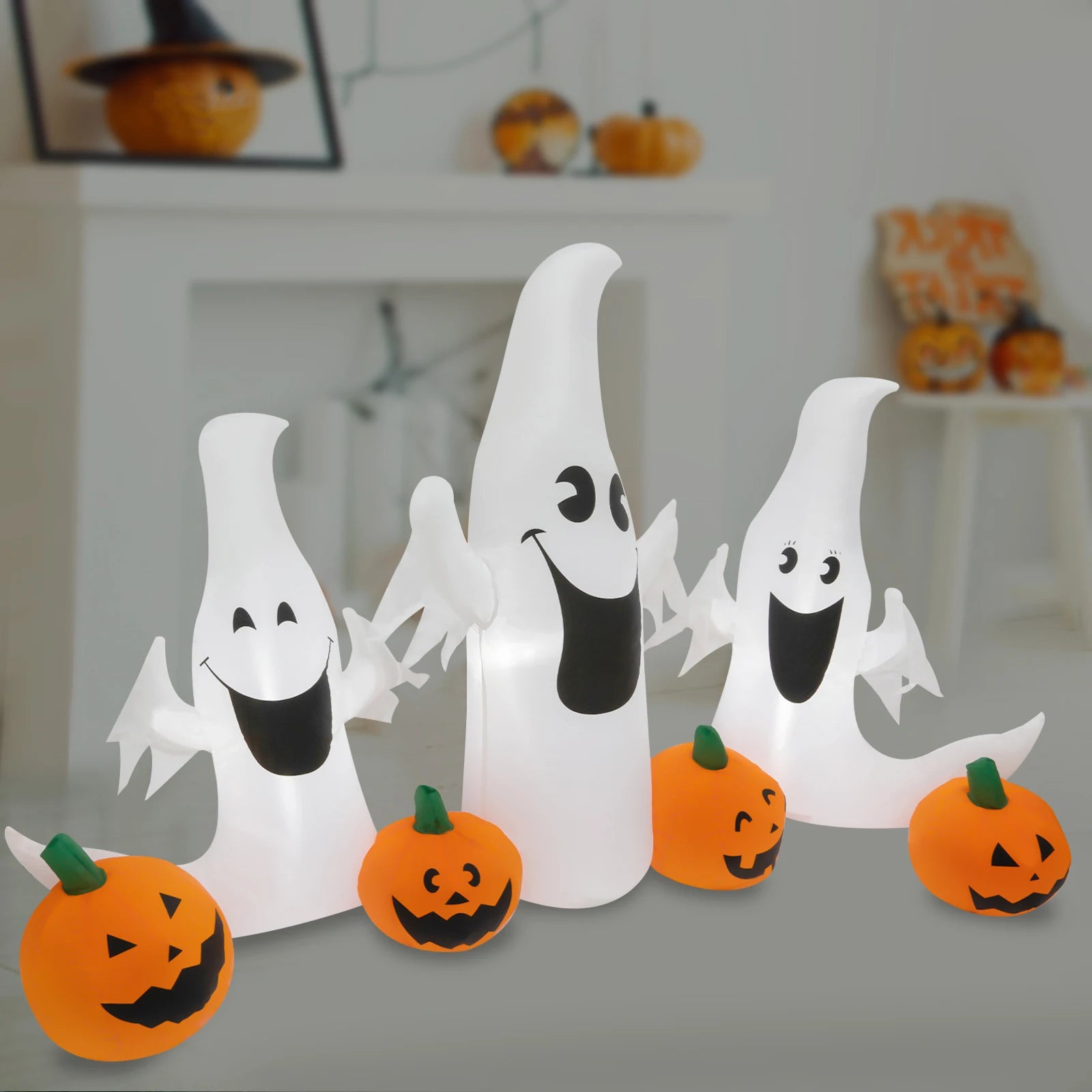 2.3M Halloween Inflatable with LED Lights