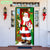 Christmas Santa Door Background Cloth for Holiday Party