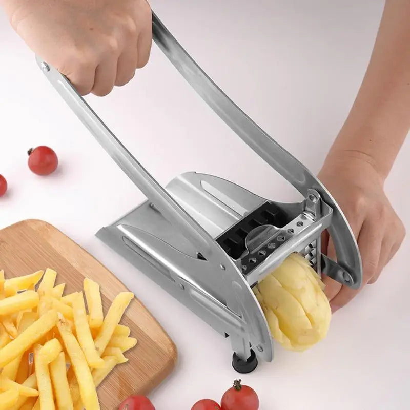 Manual Stainless Steel French Fry Potato Chip Slicer