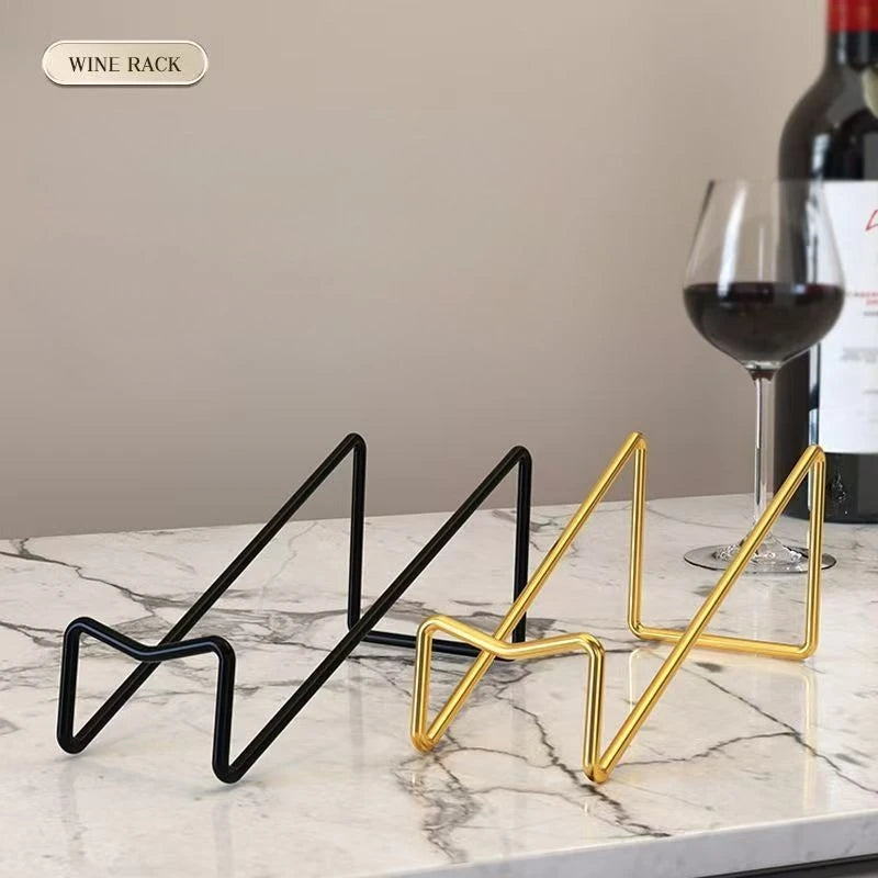 Modern Metal Storage Organizer for Kitchen Counter (Gold)