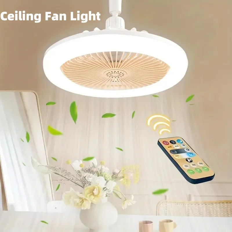 Nordic Ceiling Fan Lamp Bedroom Lamp Modern for Dining Room