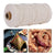 2mm Thick Cotton Twine 1 Piece for Meat and Poultry, (White)