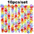 10 Pack Floral Garland for Hawaian Party