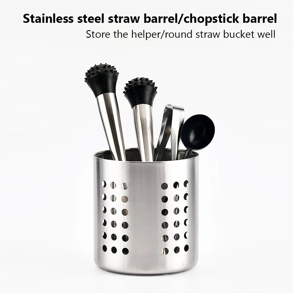 Stainless Steel Flatware Caddy Kitchen Utensil Organizer