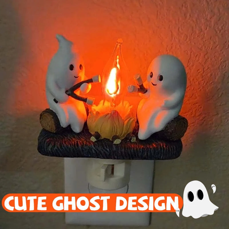 Spooky Pumpkin Night Light for Home Decor (EU Plug)