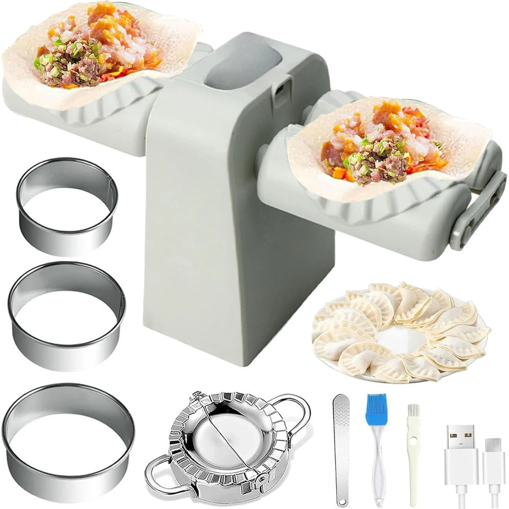 Double Head Electric Dumpling Machine