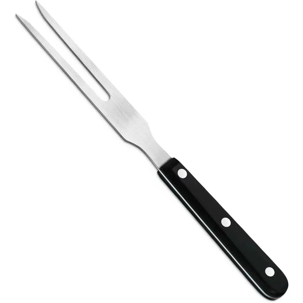 Stainless Steel Meat Carving Fork – 10.8-Inch Heavy Duty Two-Prong Fork for Grilling, BBQ & Serving