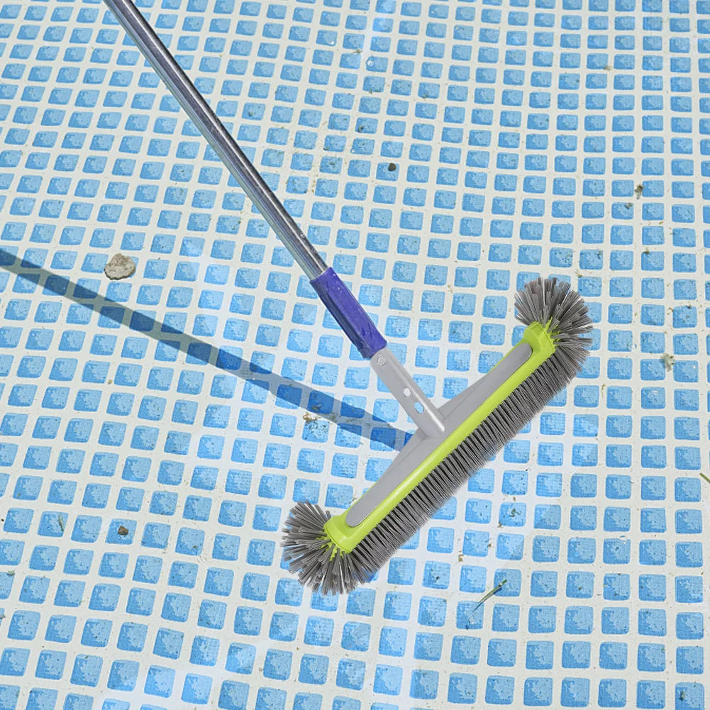 Swimming Pool Scrub Brush 17.5" for Steps and Floors
