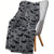 Extra Large Black and Gray Halloween Throw Blanket