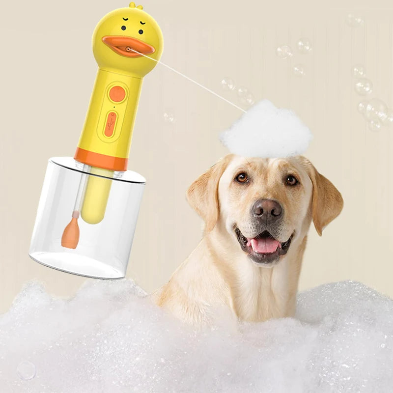 Yellow Duck Automatic Soap Dispenser Foam Machine Pet Accessories